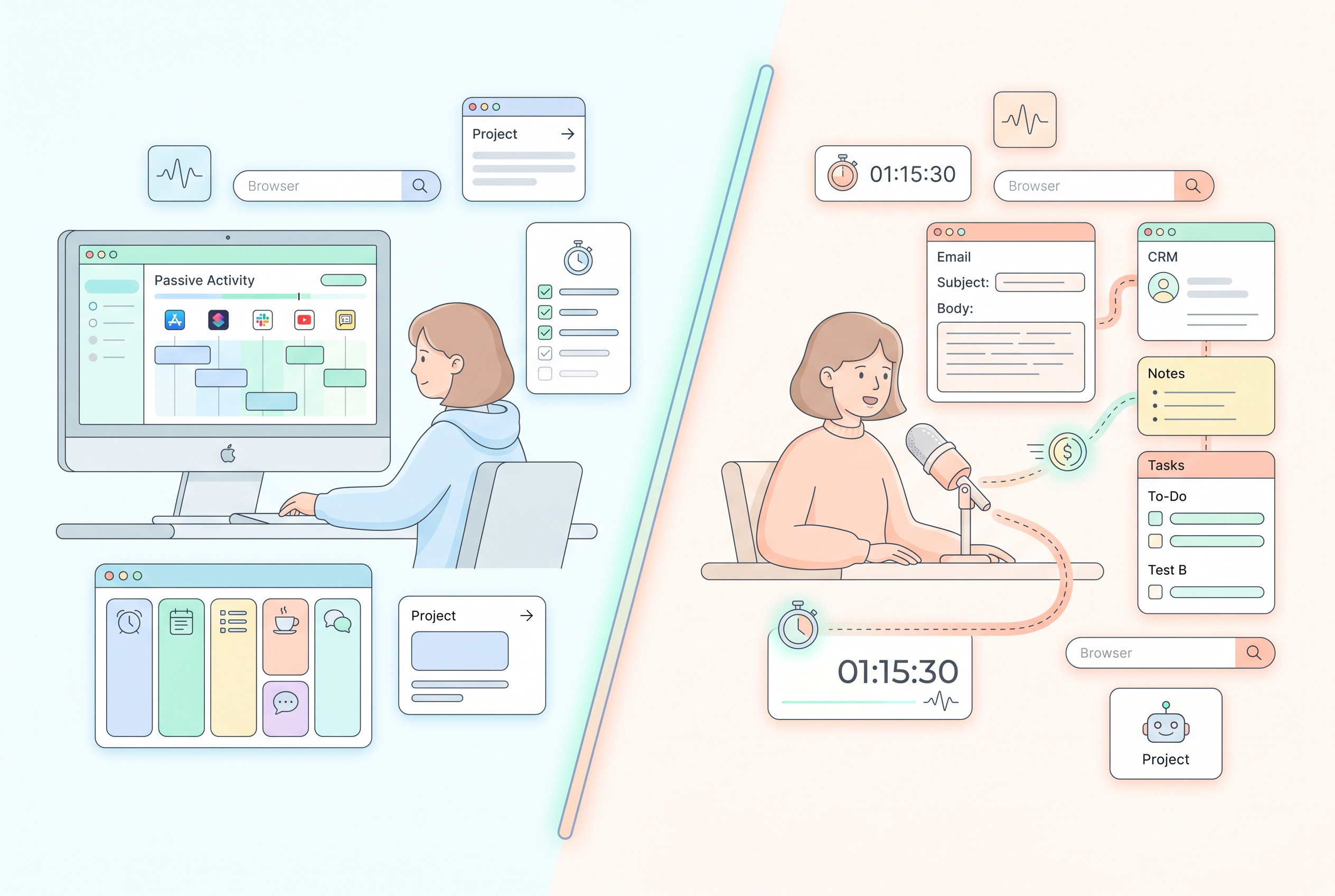 Superscribe vs Timing for Freelancers