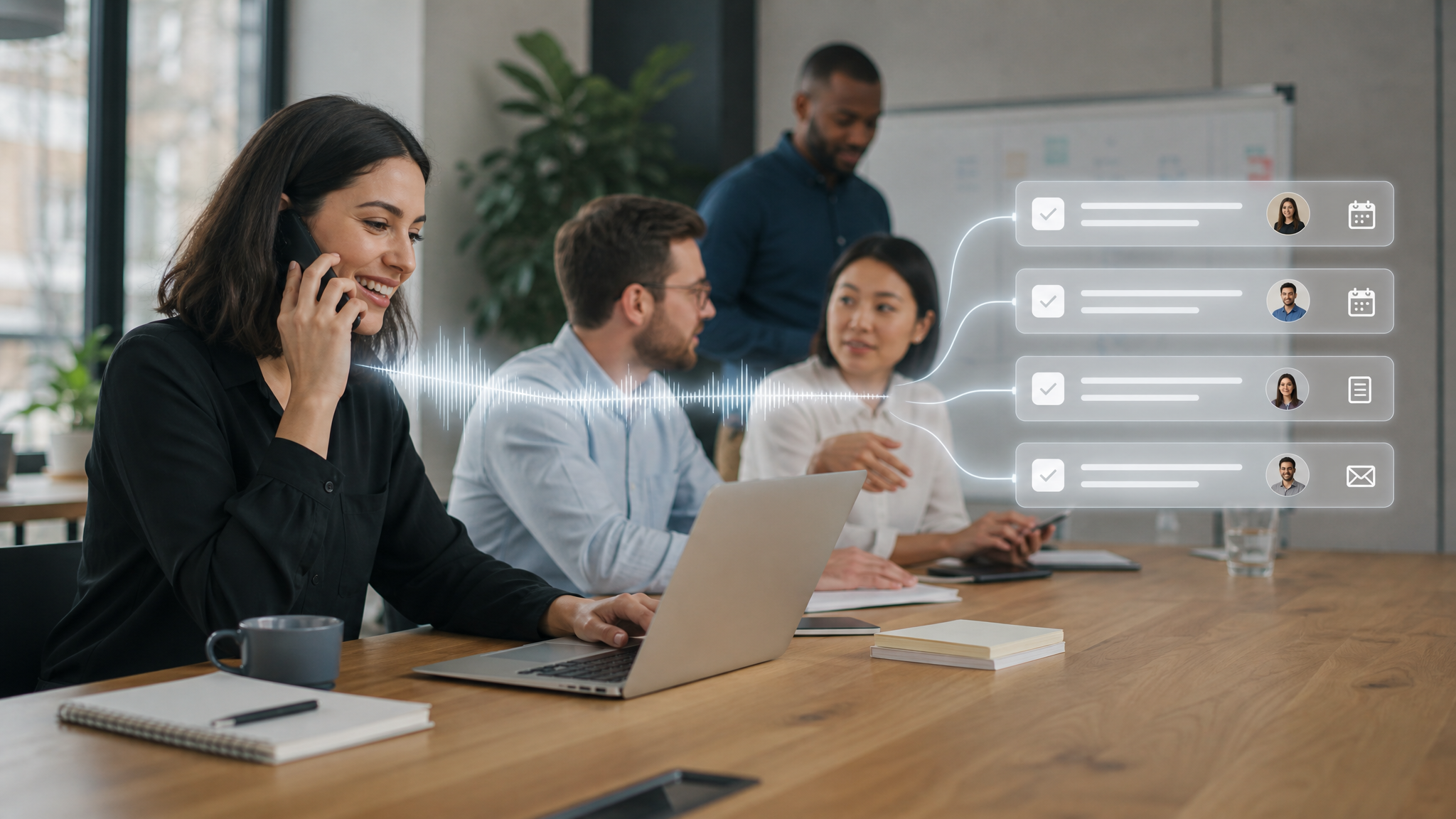 Chamada Telefônica para Lista de Tarefas Automática: Transforme Chamadas de Clientes em Próximos Passos