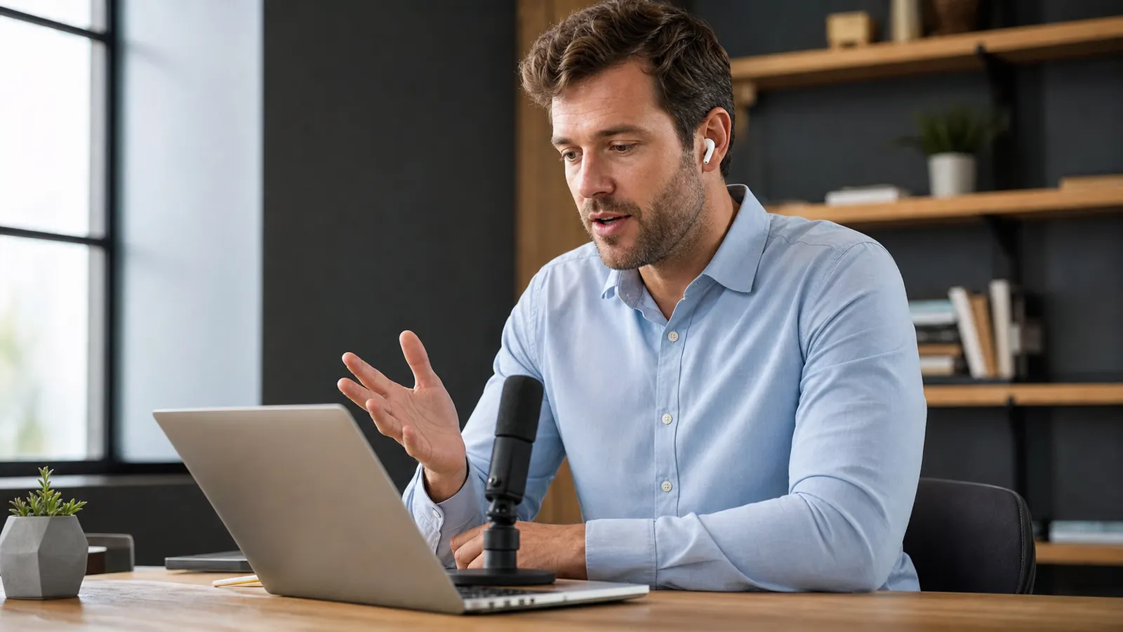 Spracheingabesoftware für die Arbeit