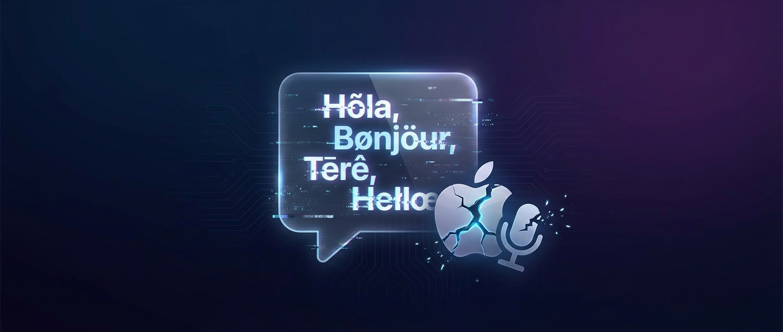 Apple Dictation Fails Multilingual Users